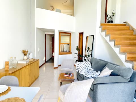 Successful Airbnb property: Curated Loft Stay- Prime Location By Main Avenues in La Plata