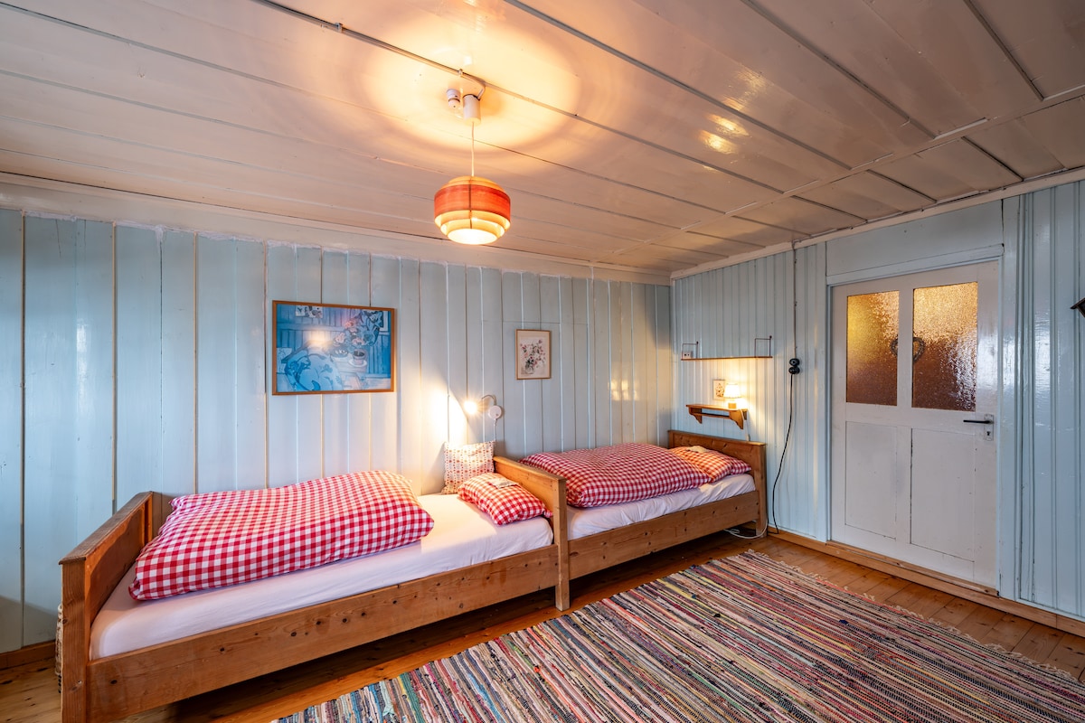  2 eenpersoonsbedden (90 x 190) – perfect voor kinderen.