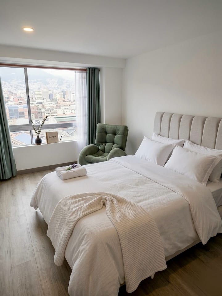 Cozy Apartment With City View Downtown Bogotá - Bogotá