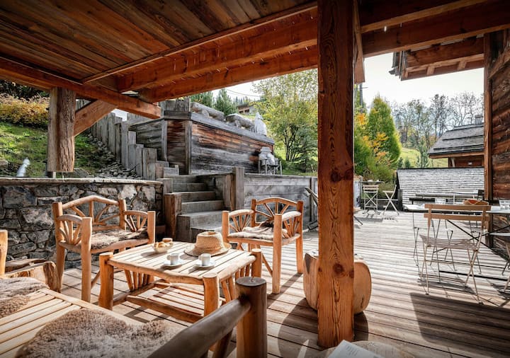 Chalet Au Pied Des Pistes Avec Espace Bien-être - Le Grand-Bornand