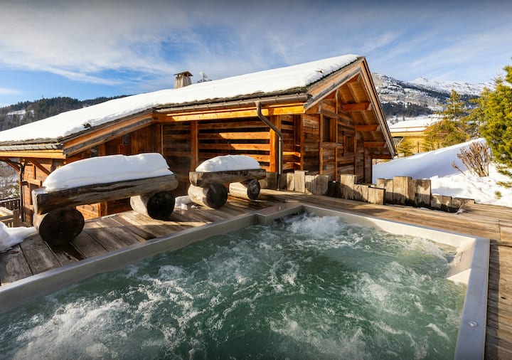 Chalet Au Pied Des Pistes Avec Espace Bien-être - La Clusaz