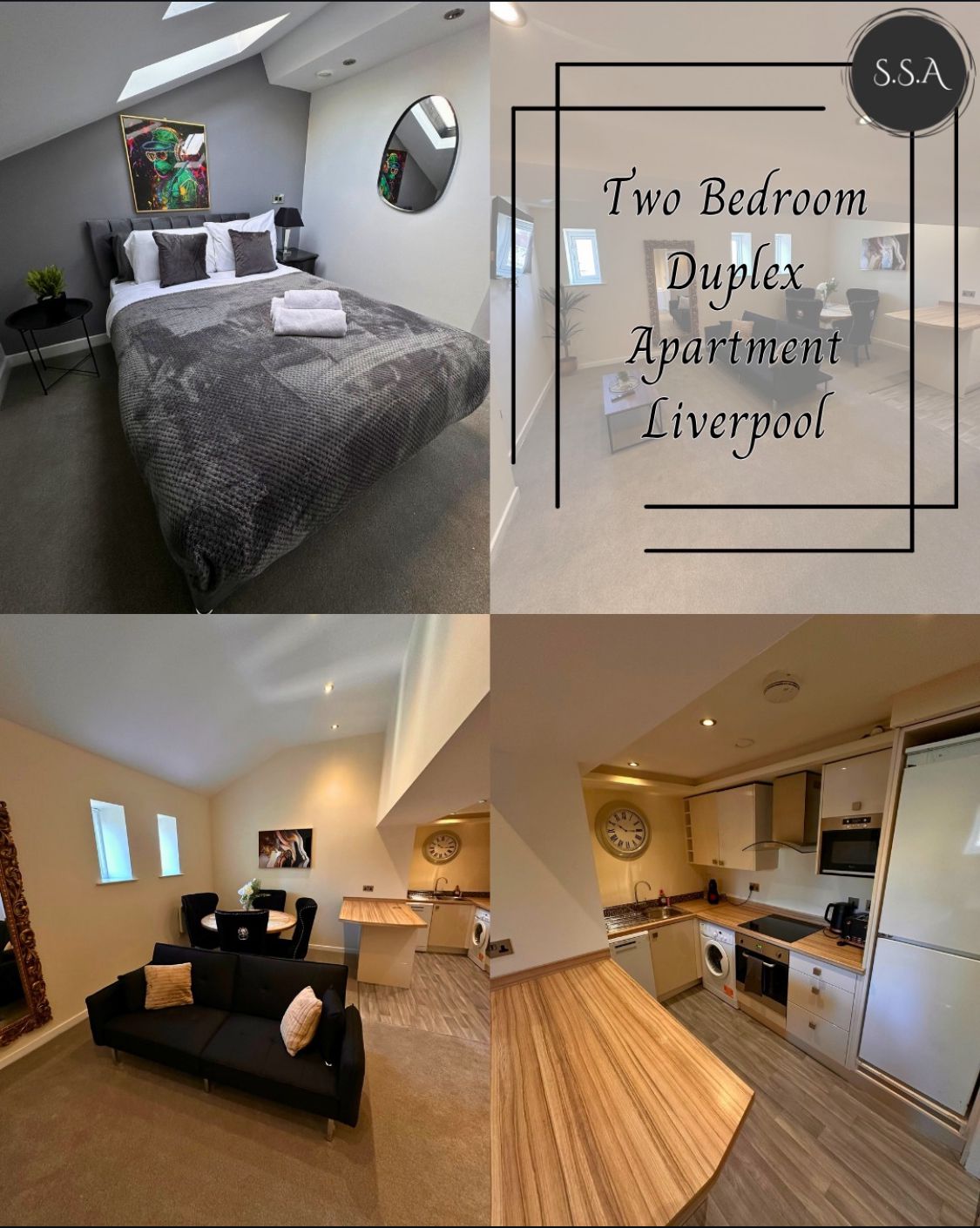 Curated visual reference: City Center Duplex With Modern Decor Reference: City Centre Duplex Apartment Liverpool