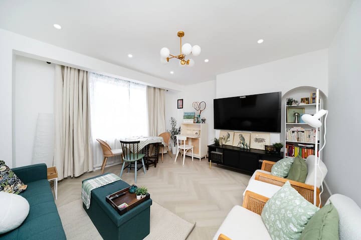 Spacious Garden Flat With Free Parking - サービトン