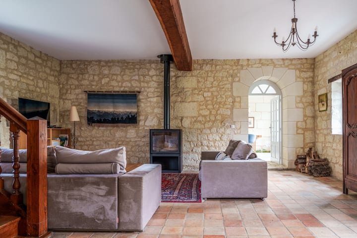 Le Moulin De Touvois 15p Bourgueil Piscine - Touraine