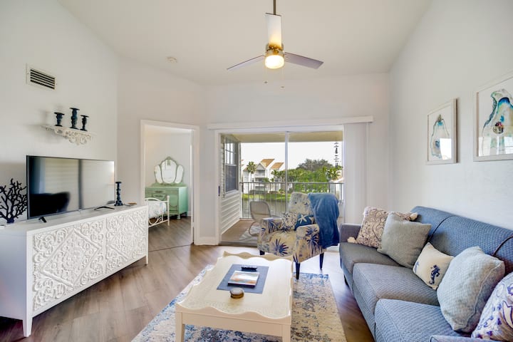 Walk To Canova Beach Park: Couple's Coastal Condo - Melbourne, FL