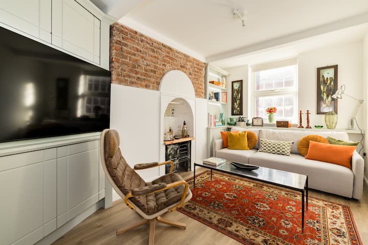 Fitzrovia Flat For 3 In 1760s House Central London - Bloomsbury