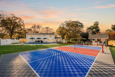 Ultimate Group Getaway | Pool + Pickleball | 5BR