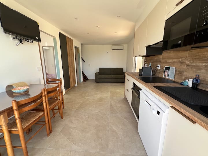 Les Pieds Dans L’eau, Maison En Duplex Face Mer - Ghisonaccia