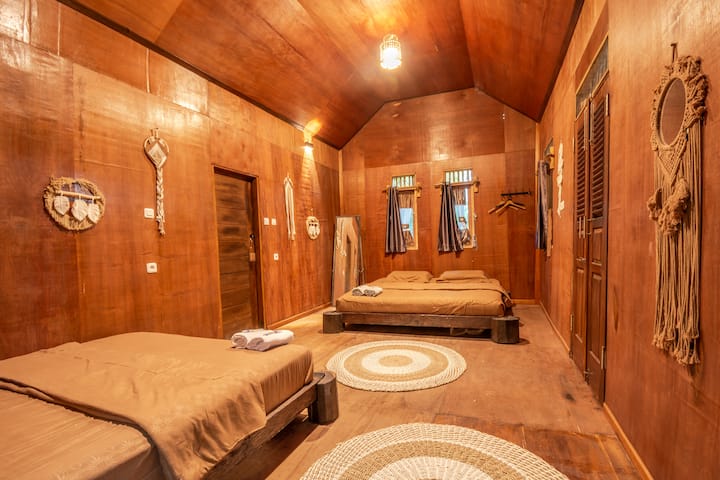 Traditional Gonjong Cabin & Bamboo Forest - Sikabu - Payakumbuh