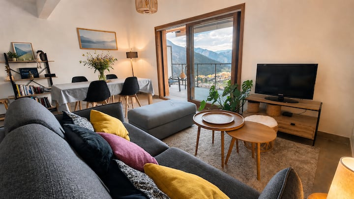 Le Balcon Des Aiguilles - 4 Pers - Vue Montagne - La Clusaz