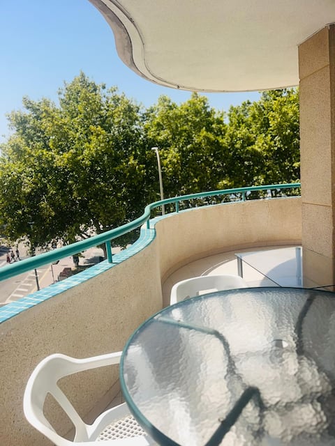 Beachside apartment