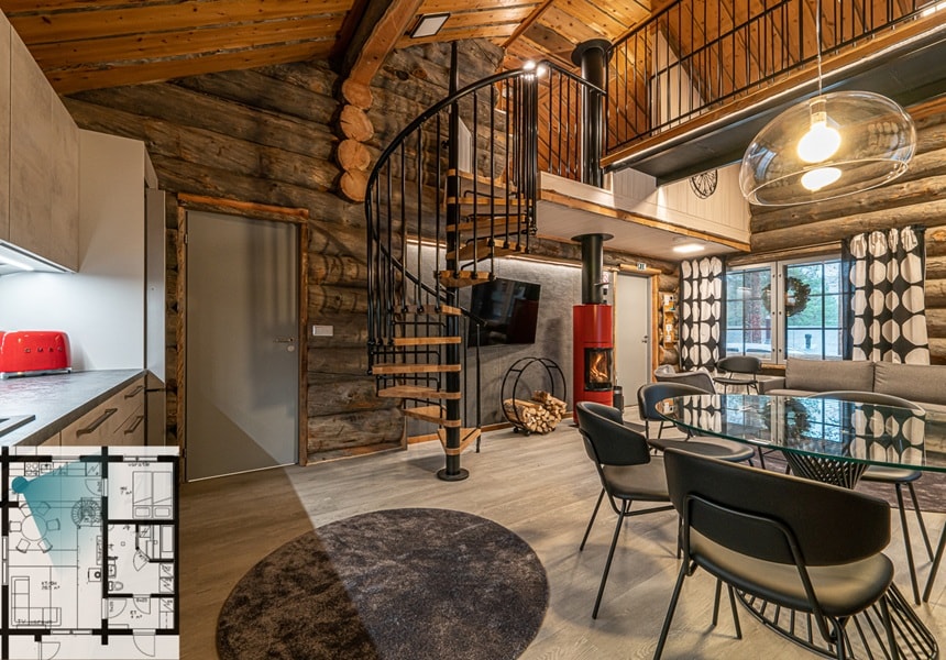 Levikaira 1 Log Cabin Apartment 1 6 Person Photo Inspiration