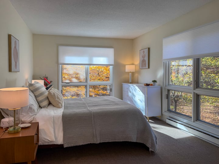 Primary bedroom on the second floor