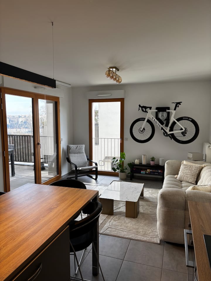 Appartement Climatisé, Terrasse, Cinéma, Parking - Chaponost