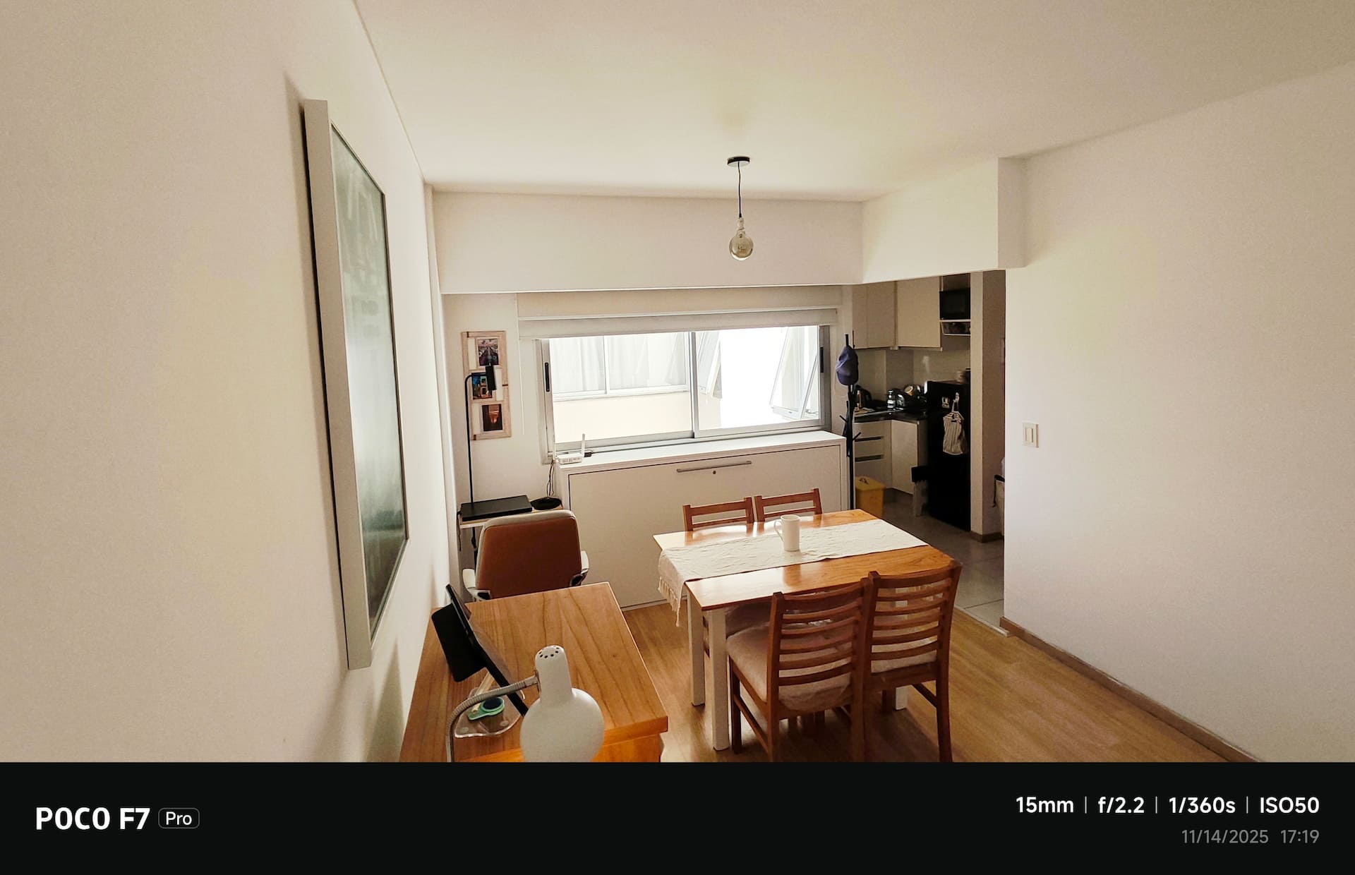 1-bedroom apartment with balcony in Recoleta