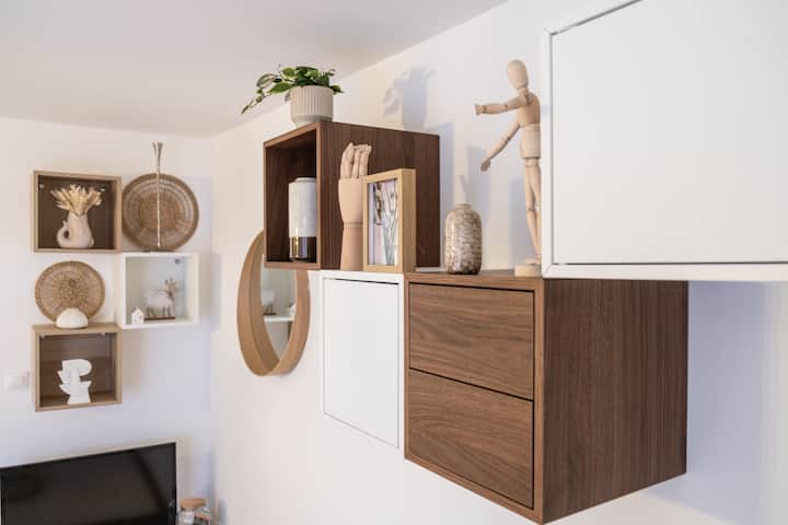 Le Refuge D'elya
Super Studio Cosy + Parking Privé - Font-Romeu-Odeillo-Via