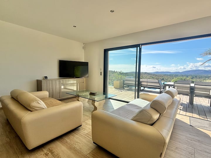 Villa Moderne Vue Mer Et Montagne - Porto-Vecchio