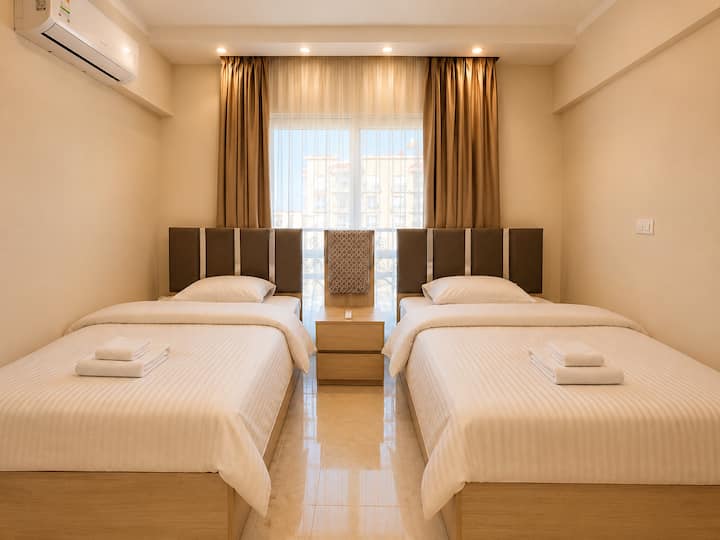 serene 3 BDR In Rehab City: Bedroom 3