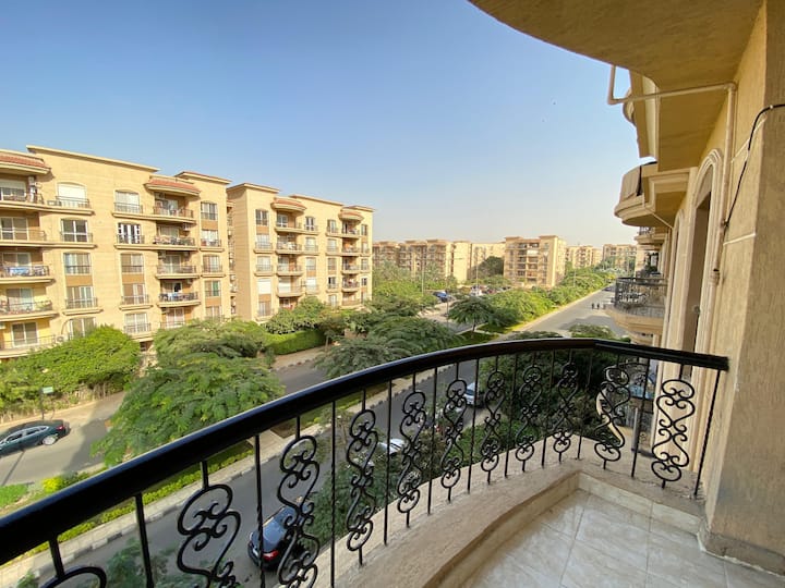 serene 3 BDR In Rehab City: Exterior