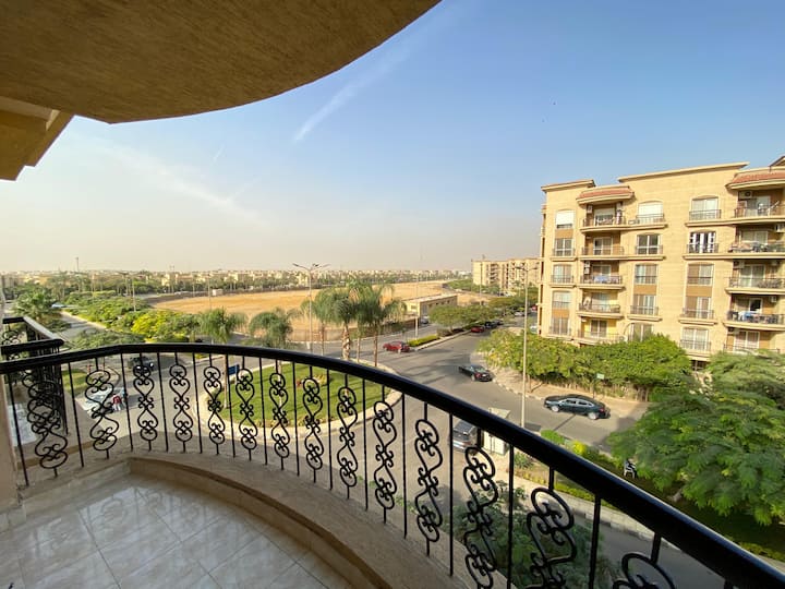 serene 3 BDR In Rehab City: Exterior
