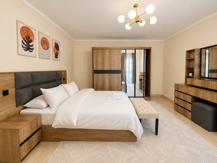 serene 3 BDR In Rehab City: Bedroom 1