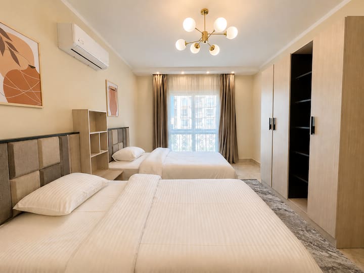 serene 3 BDR In Rehab City: Bedroom 2