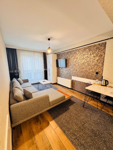 Tepebaşı Suite# Comfortable, Ultra Luxury 65 m2 1+1 Apartment