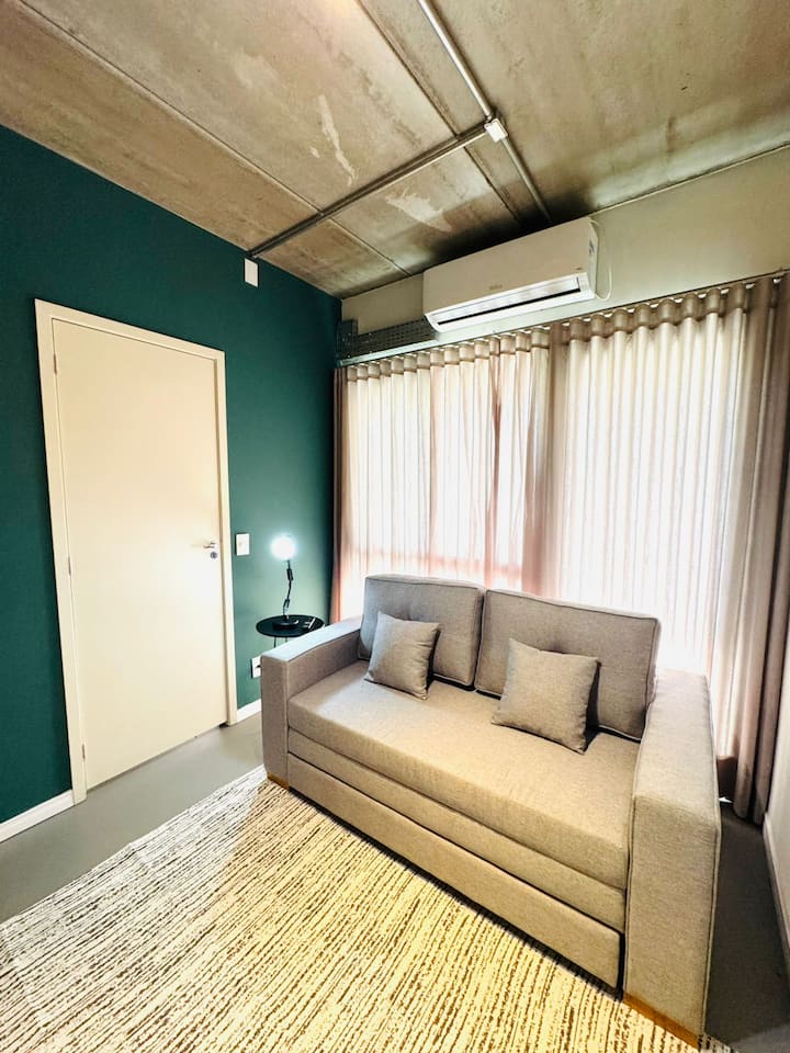 Studio Espaçoso, Completo E Confortável! - Barão Geraldo