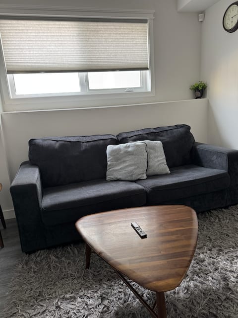 Popular Airbnb listing: 2-Bedroom Basement in a Quiet, Safe Neighborhood. in Blairmore Sector