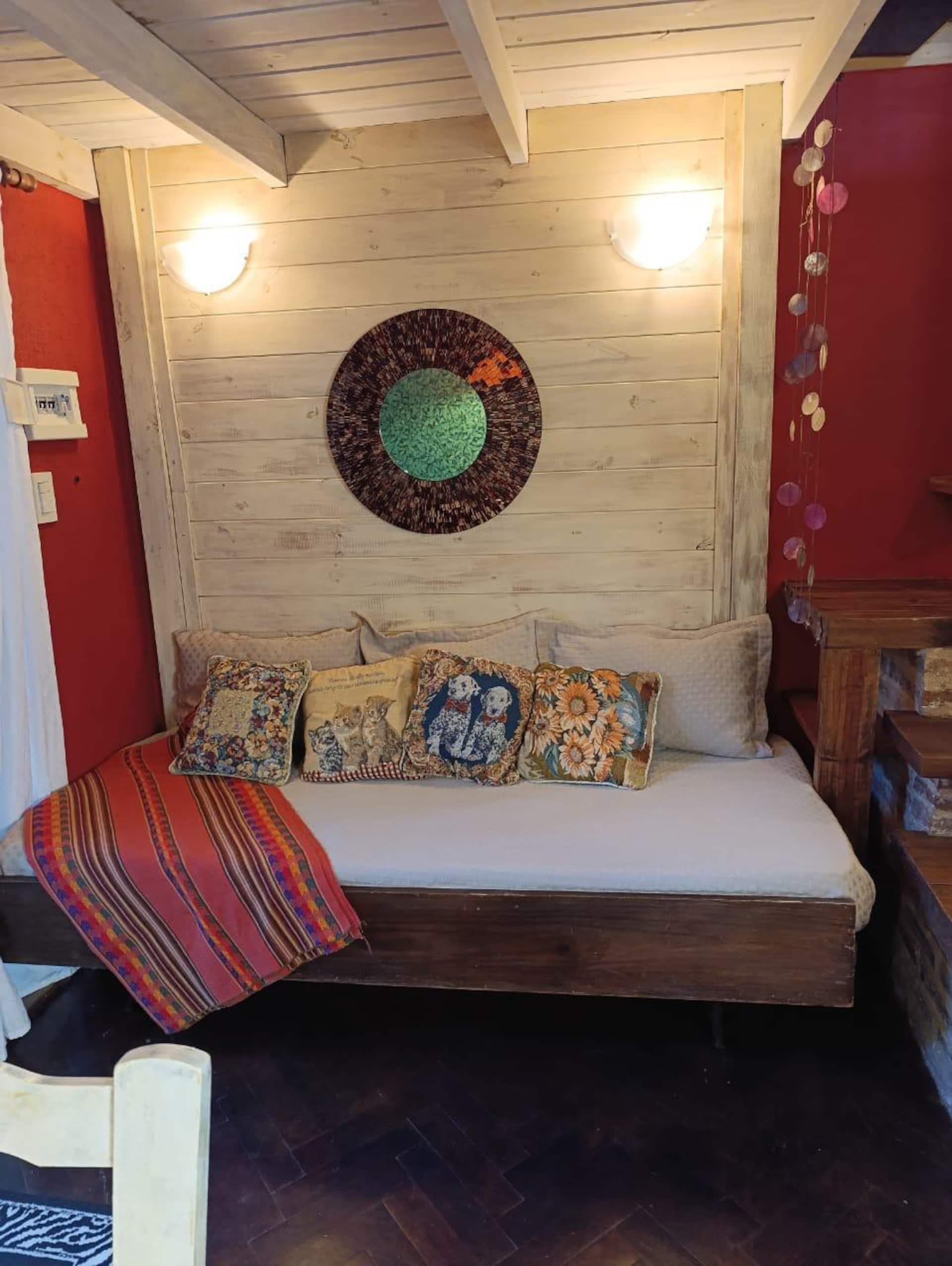 Small and cozy cabin-style apartment