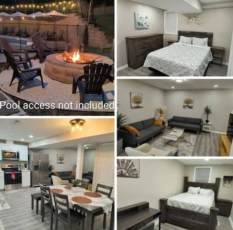 Fireside Guest Suite Apt - Private & Relaxing