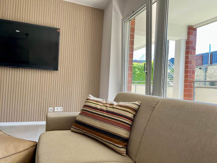 Helles Modernes Apartment - Mit Edeka Um Die Ecke - Rietberg