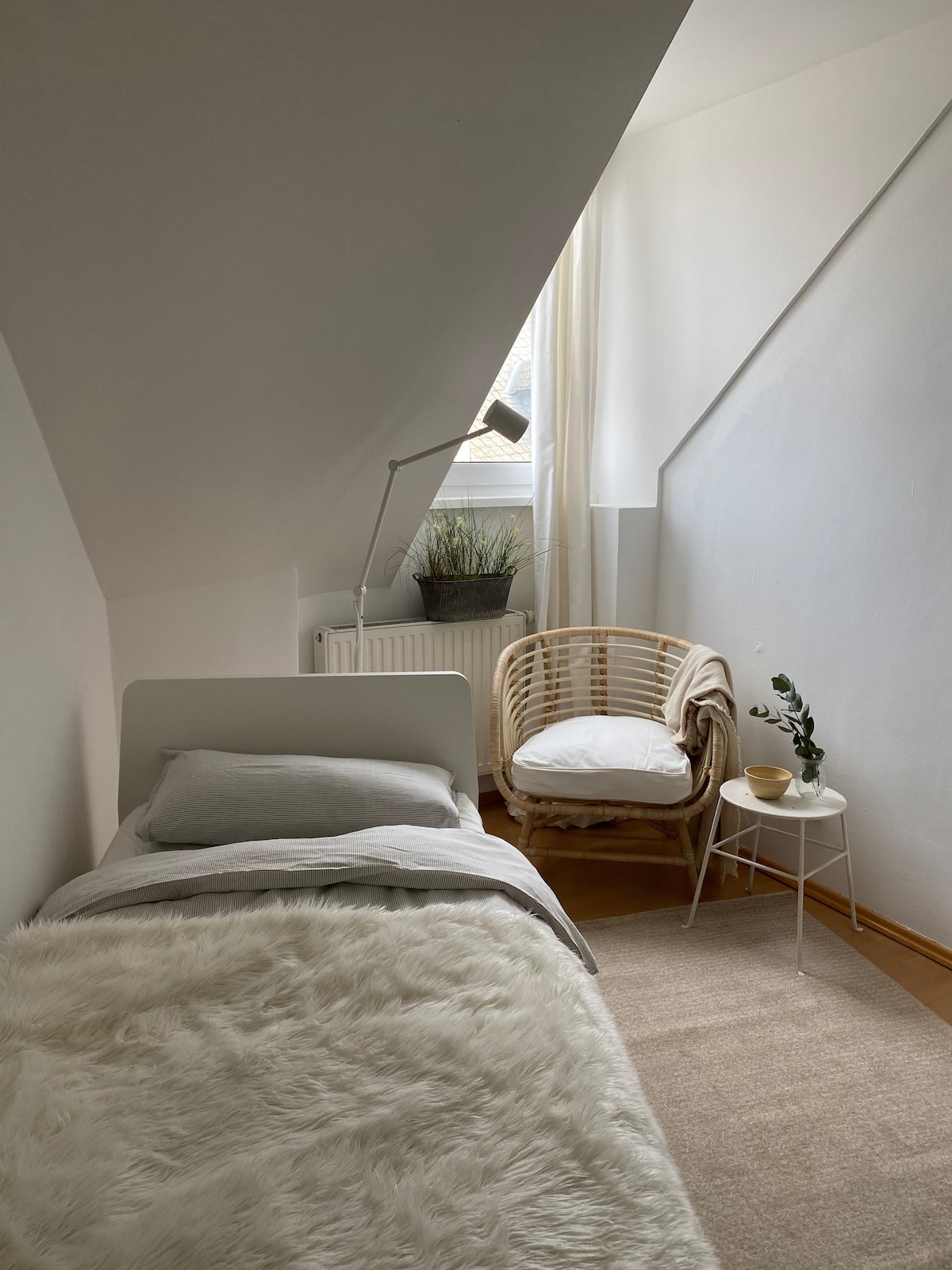 4-room apartment with a terrace in the city center