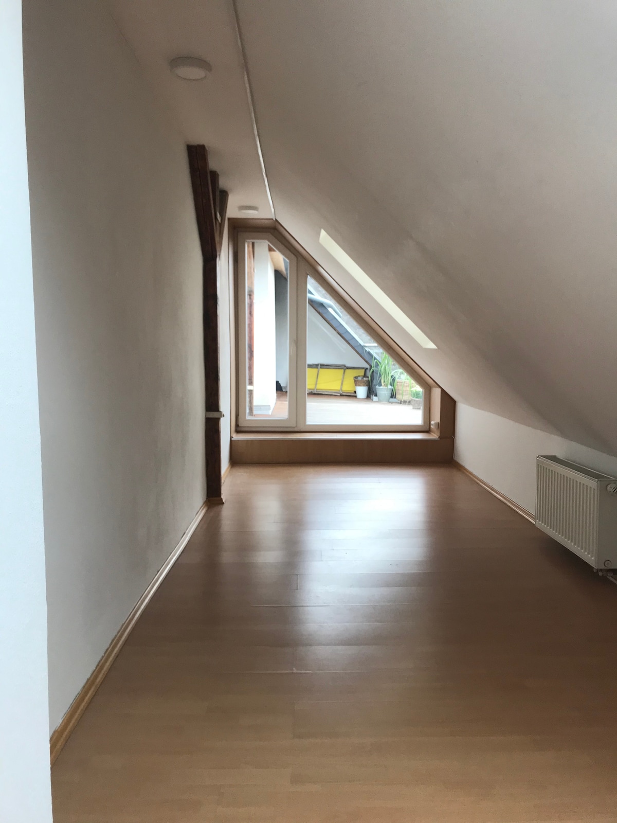 4-room apartment with a terrace in the city center
