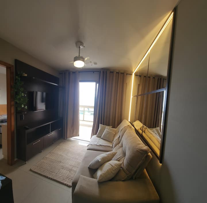 Loft Com Vista Para O Mar.
1 Minuto Da Praia. - Vila Velha