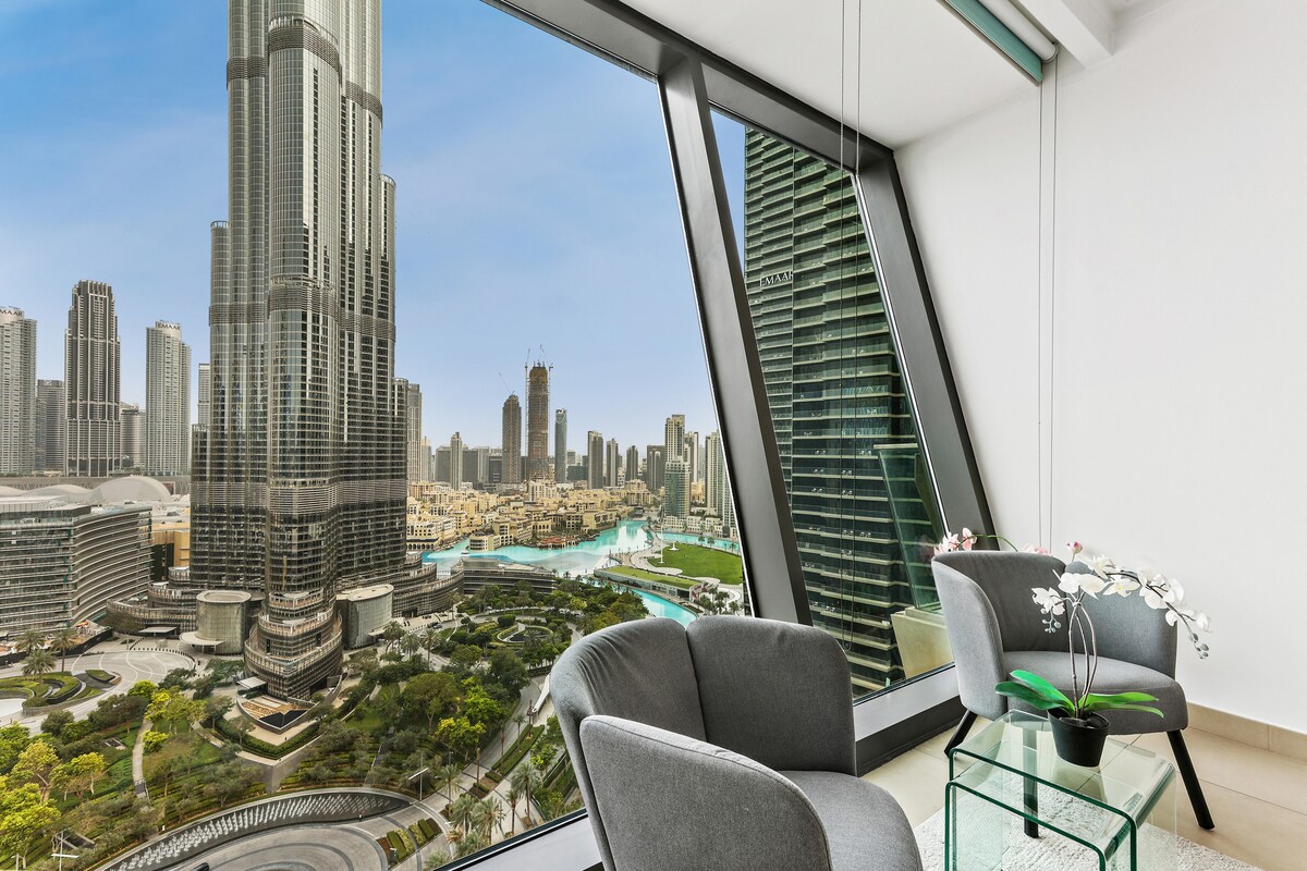 1 Bedroom Furnished Apartment with Burj Khalifa & Fountain View | Burj Vista · III 4