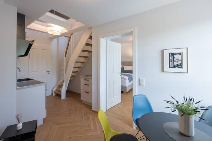 2.1 - Stadtapt. Blick Kivelingshaus, Maisonette - Lingen