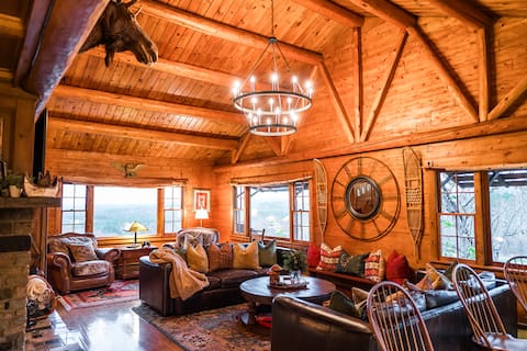 Cozy cabin ski/mountain retreat in the woods of NH