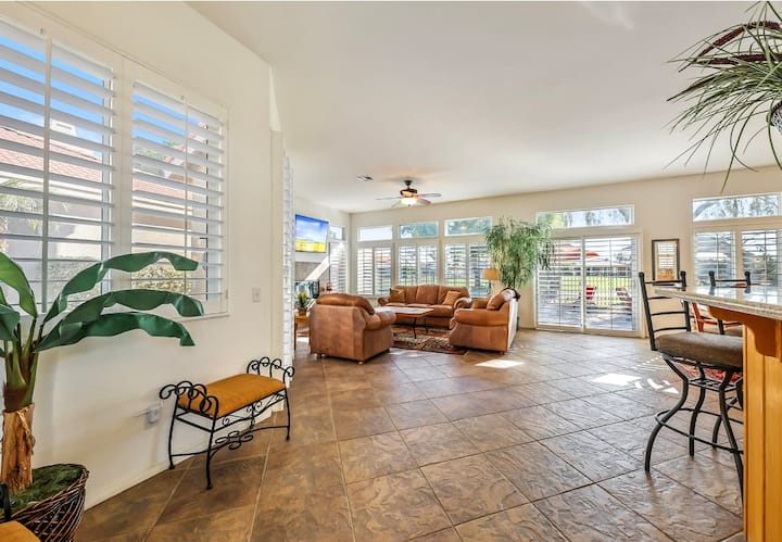 Desert Fairway Retreat ~ Steps From Coachella - Indio, CA