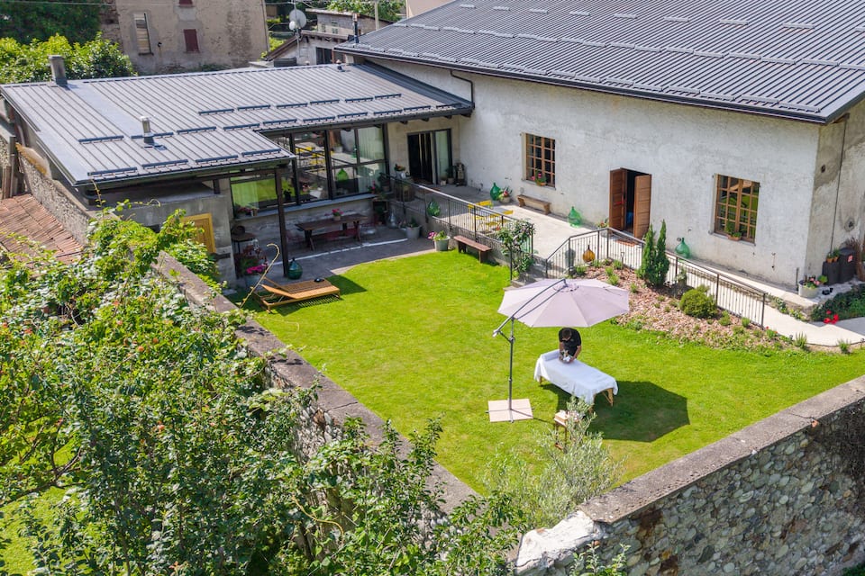 La DolceVilla, a loft on an 1892 wine estate, Villa di Tirano, Valtellina, Italy, photo 3 of 10