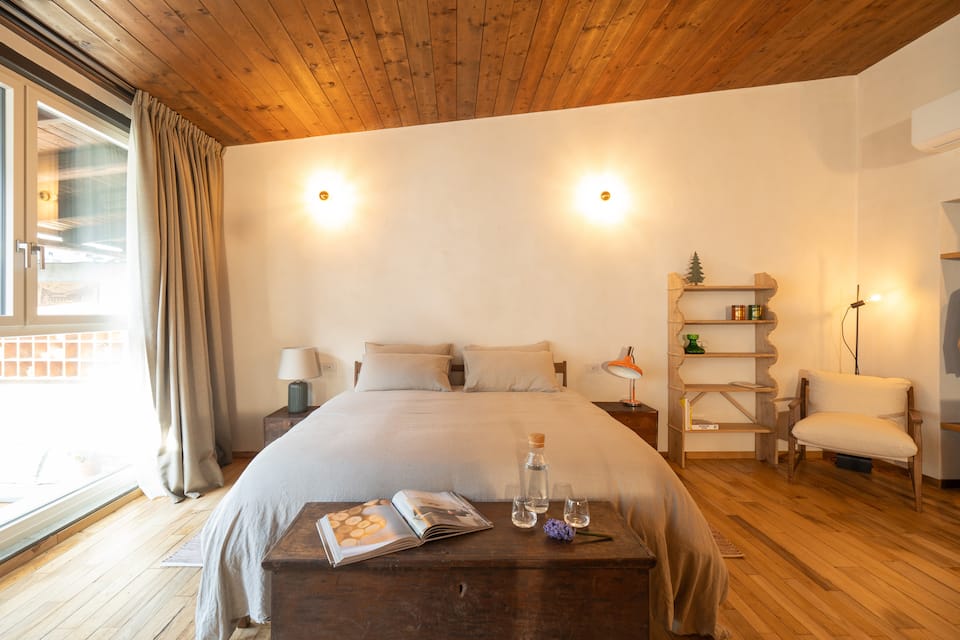 La DolceVilla, a loft on an 1892 wine estate, Villa di Tirano, Valtellina, Italy, photo 9 of 10