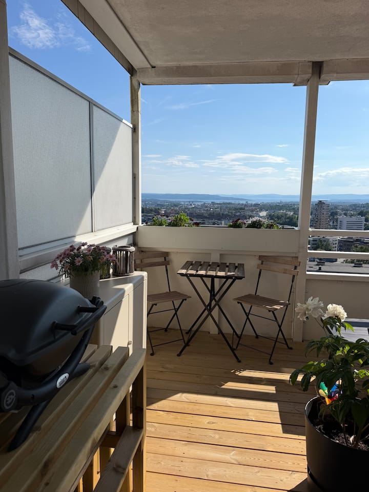 Leilighet I Rolig Område Med Panoramautsikt - Oslo