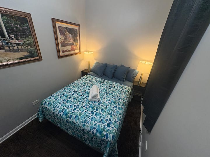 Slaapkamer op de eerste verdieping. 