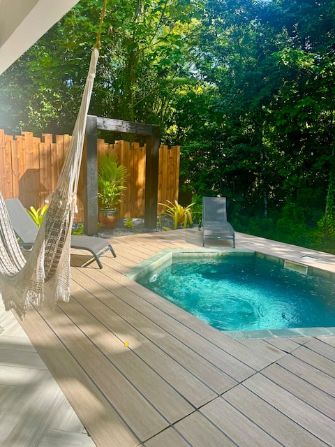 Designer lodge by the Chaya river lodge
