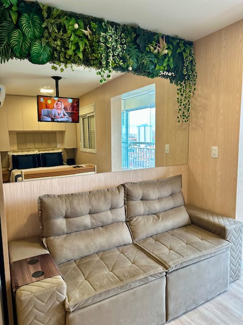 Imóvel de sucesso: Modern, safe and complete studio in Guarulhos! em Guarulhos