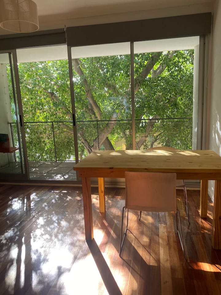 Departamento de 1 dormitorio con cochera en Coghlan