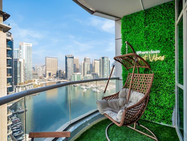 Luxury Waterfront View w/ Ain Dubai & PS5 in JBR — foto 2