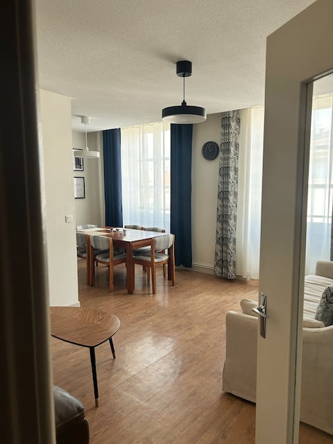 Top Airbnb: Spacious apartment in the city center in Roanne