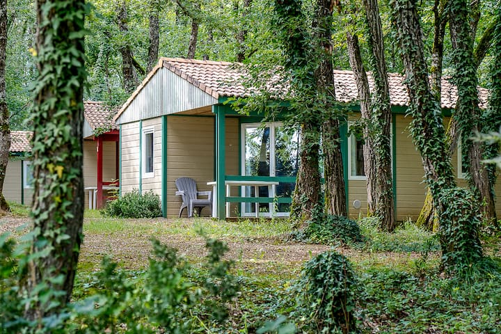 Bungalow Confort 5 Pers - Clim - Campingchêne Vert - Tarn
