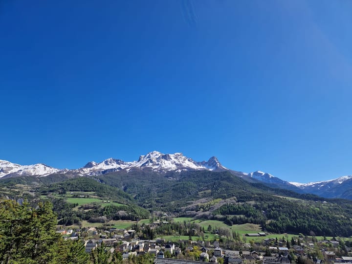 Studio Vue Magnifique Sur La Vallée De L'ubaye - Barcelonnette